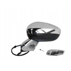 LUSTERKO CITROEN DS3 10- MIGACZ CHROMOWANE SKŁADANE ELEKTRYCZNIE 9/11 PIN - Części samochodowe Hansauto.pl