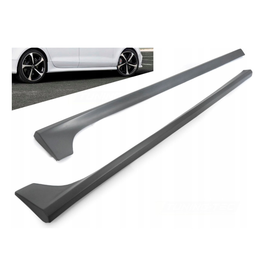 PROGI LISTWY PROGOWE AUDI A7 C7 SPORTBACK 14-18 SPORT STYLE - Części samochodowe Hansauto.pl