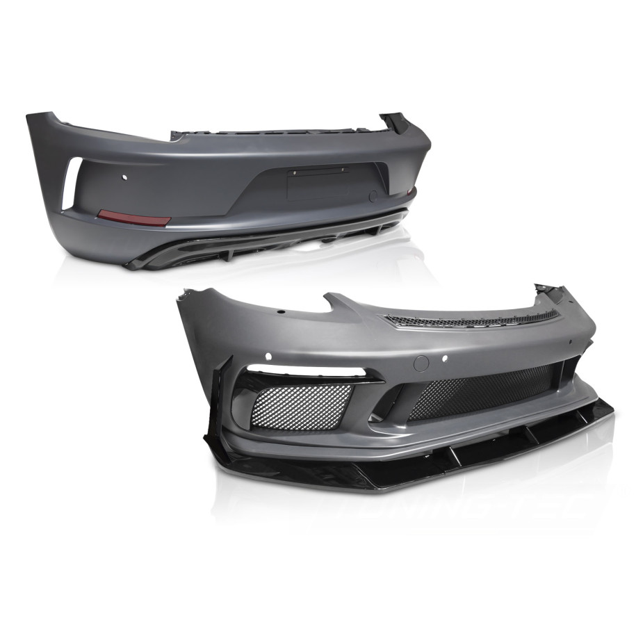 BODY KIT PRZEDNI TYLNY PORSCHE CAYMAN 718 16-23 SPORT GT3 LOOK PDC - Części samochodowe Hansauto.pl