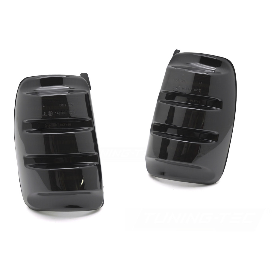 MIGACZE BOCZNE W LUSTERKO FORD TRANSIT 13- SMOKE LED DTS