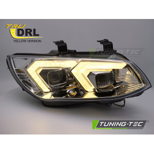 LAMPY REFLEKTORY BMW E92 E93 LCI 10-13 XENON YELLOW LED CHROME DRL