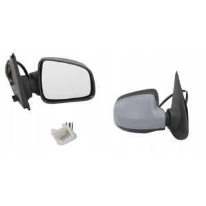 LUSTERKO DACIA LOGAN SANDERO 2012- PRAWE ELEKTRYCZNE OGRZEWANE DO MALOWANIA