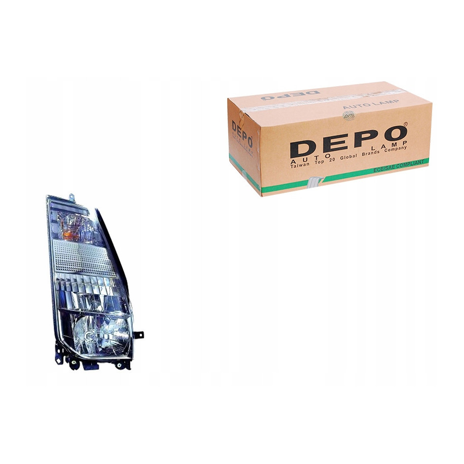 LAMPA REFLEKTOR NISSAN CABSTAR 2007-13 PRAWY NOWY