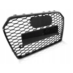 GRILL ATRAPA AUDI A6 C7 14-18 RS SPORT GLOSSY BLACK PDC