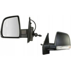 LUSTERKO FIAT DOBLO 10-14 KOMBI PANORAMA MIGACZ CZARNE MECHANICZNE