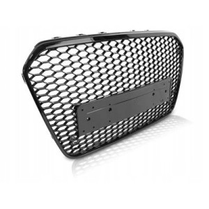 GRILL ATRAPA AUDI A6 C7 11-14 RS SPORT GLOSSY BLACK PDC