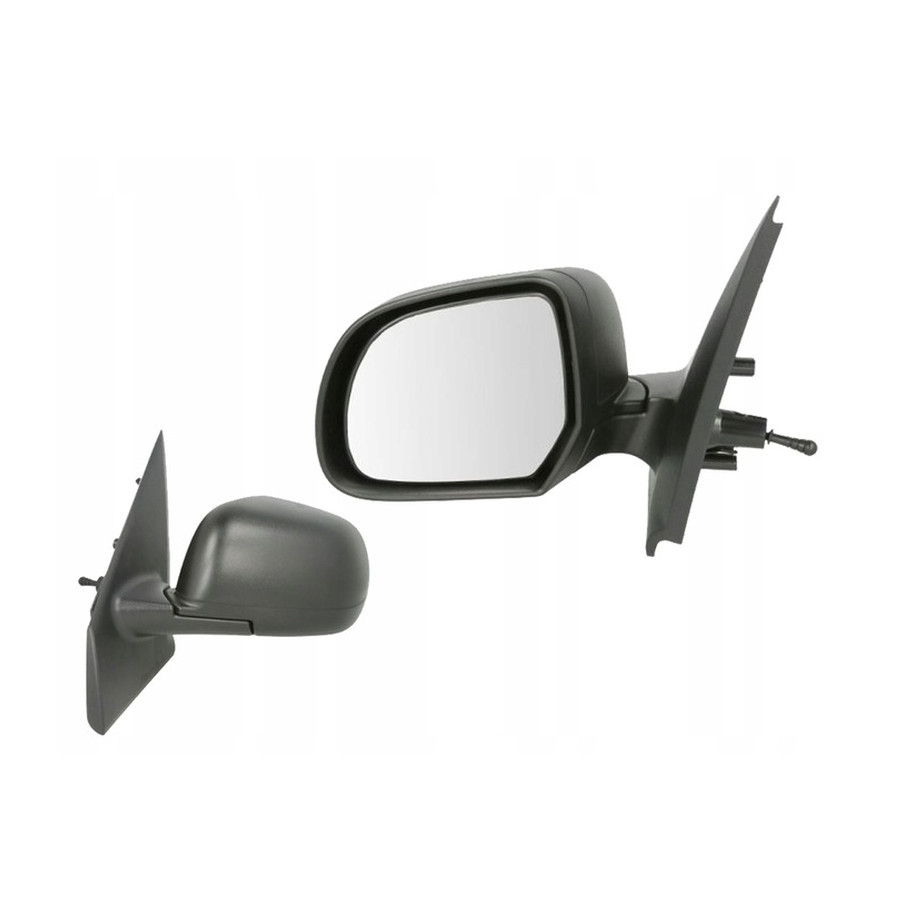 LUSTERKO DACIA DOKKER LODGY 2012- LEWE CZARNE RĘCZNE