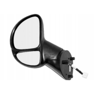 LUSTERKO FIAT MULTIPLA 99-10 CZARNE ELEKTRYCZNE