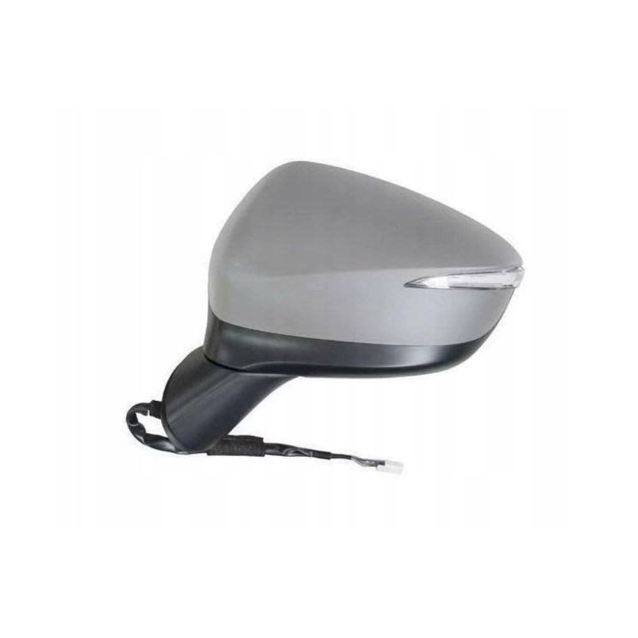 LUSTERKO MAZDA CX-5 15-17 LEWE MIGACZ ELEKTRYCZNE OGRZEWANE DO MALOWANIA