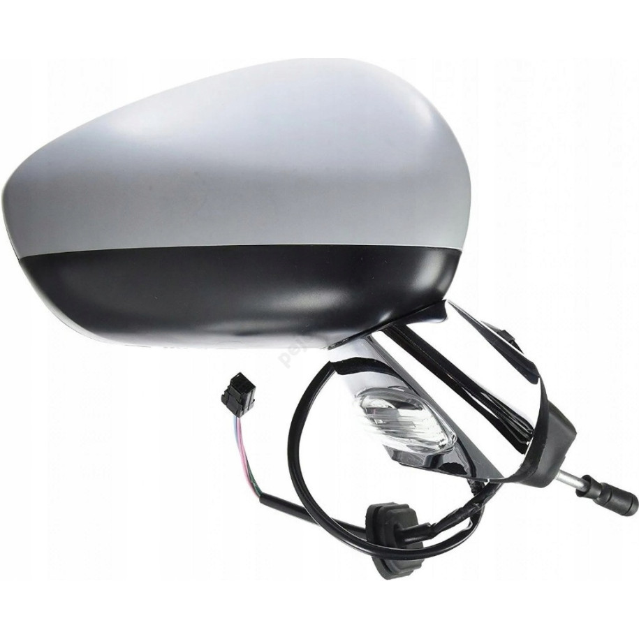 LUSTERKO CITROEN C3 10-16 PRAWE PODSTAWA CHROM ELEKTRYCZNE MIGACZ CZUJNIK