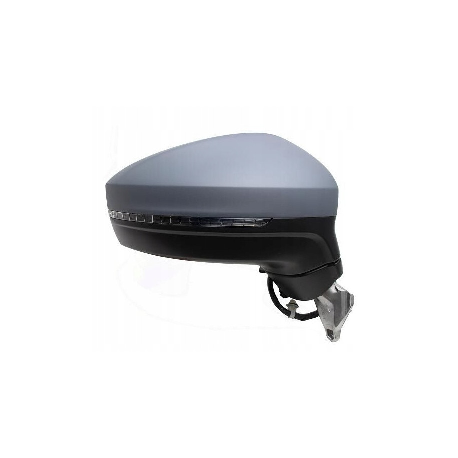 LUSTERKO VW TIGUAN 16-20 PRAWE ELEKTRYCZNE OGRZEWANE DO MALOWANIA MIGACZ