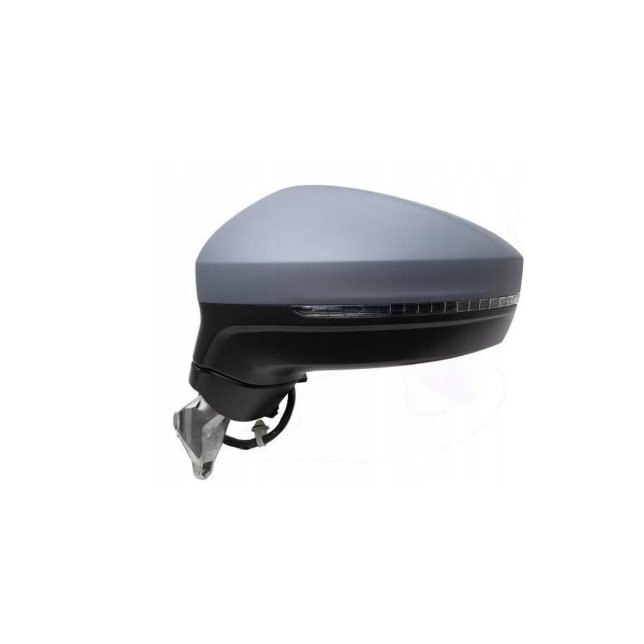 LUSTERKO VW TIGUAN 16-20 LEWE ELEKTRYCZNE OGRZEWANE DO MALOWANIA MIGACZ