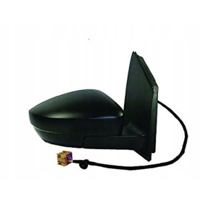 LUSTERKO VW POLO 09-17 PRAWE CZARNE ELEKTRYCZNE OGRZEWANE MIGACZ