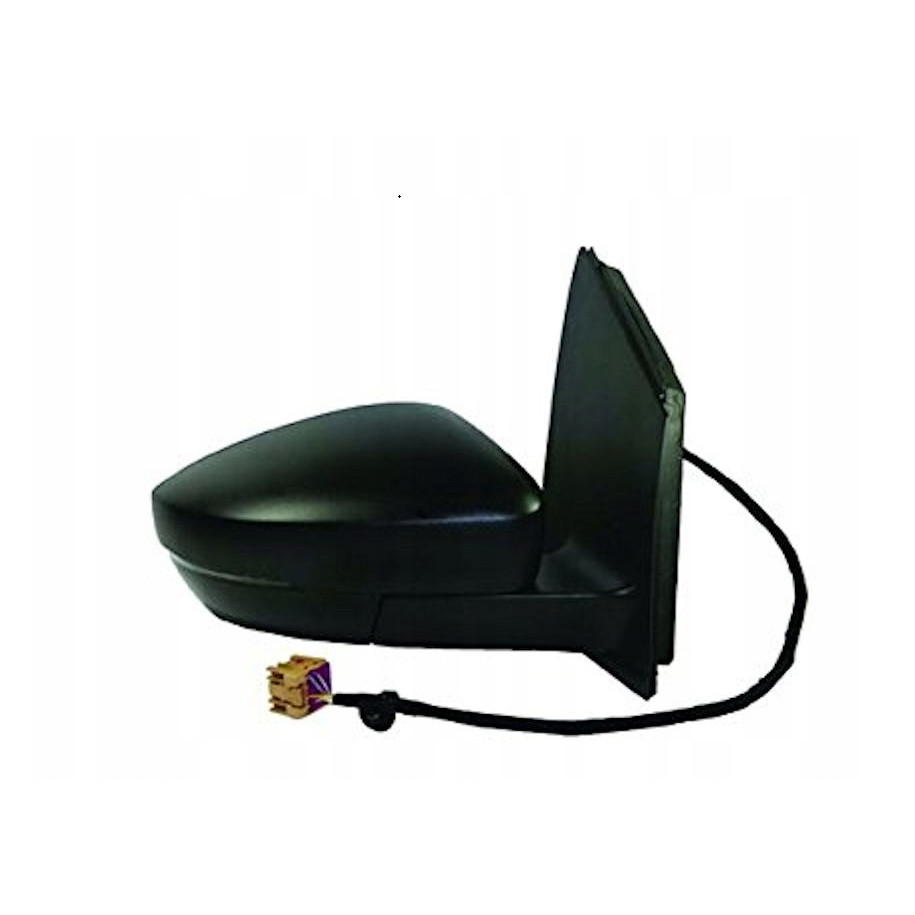 LUSTERKO VW POLO 09-17 PRAWE CZARNE ELEKTRYCZNE OGRZEWANE MIGACZ