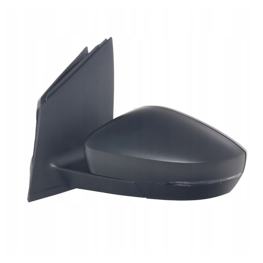 LUSTERKO VW POLO 09-17 LEWE CZARNE ELEKTRYCZNE OGRZEWANE MIGACZ