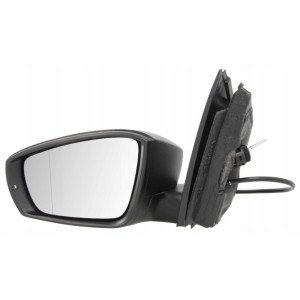 LUSTERKO VW POLO 09-17 LEWE CZARNE MECHANICZNE MIGACZ