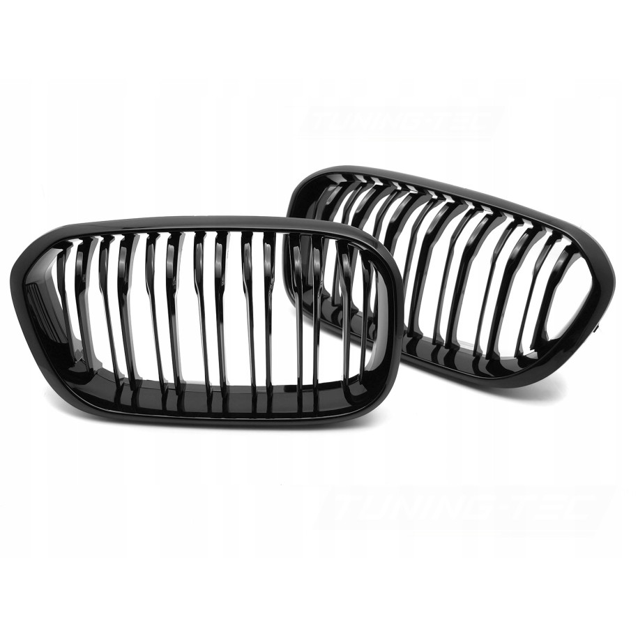 ATRAPA GRILL NERKI BMW F20 / F21 LCI 15-18 SPORT GLOSSY BLACK DOUBLE BAR