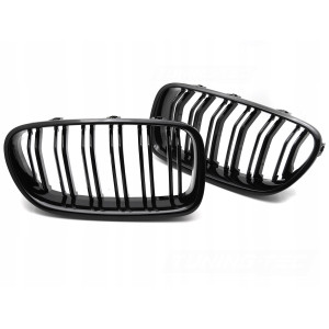 ATRAPA GRILL NERKI BMW F10 / F11 10-16 SPORT GLOSSY BLACK DOUBLE BAR