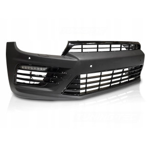 ZDERZAK PRZEDNI VW SCIROCCO 14-17 R SPORT GLOSSY BLACK LED DRL PDC