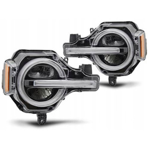 LAMPY REFLEKTORY FORD BRONCO 21-24 FULL LED DRL BLACK