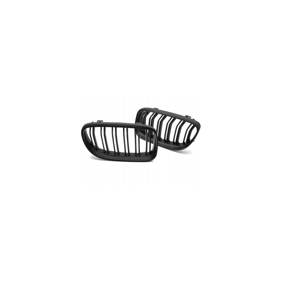GRILL ATRAPA NERKI BMW E90 / E91 LCI 09-11 SPORT MATT BLACK DOUBLE BAR