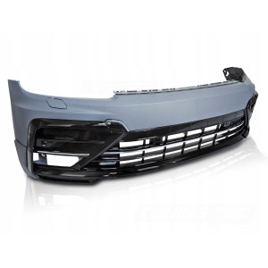 ZDERZAK PRZEDNI VW TIGUAN II 15-20 SPORT R-STYLE GLOSSY BLACK PDC