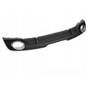 DYFUZOR DOKŁADKA ZDERZAKA TYLNEGO AUDI TT 8J 06-14 BLACK SPORT