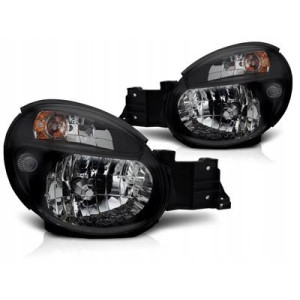 LAMPY REFLEKTORY SUBARU IMPREZA II GD 00-03 BLACK