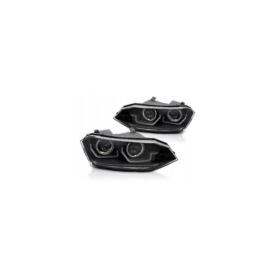 LAMPY PRZEDNIE REFLEKTORY VW POLO VI 2G 17-21 SEQ LED DRL BLACK