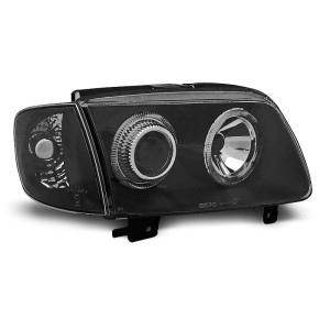 LAMPY REFLEKTORY VW POLO 6N2 1999-01 RINGI BLACK R/LHD