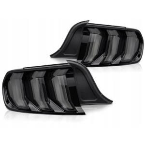 LAMPY TYLNE DIODOWE FORD MUSTANG 14-22 LED SMOKE DTS