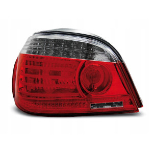 LAMPY TYLNE DIODOWE BMW E60 SEDAN 03-07 RED WHITE LED DEPO