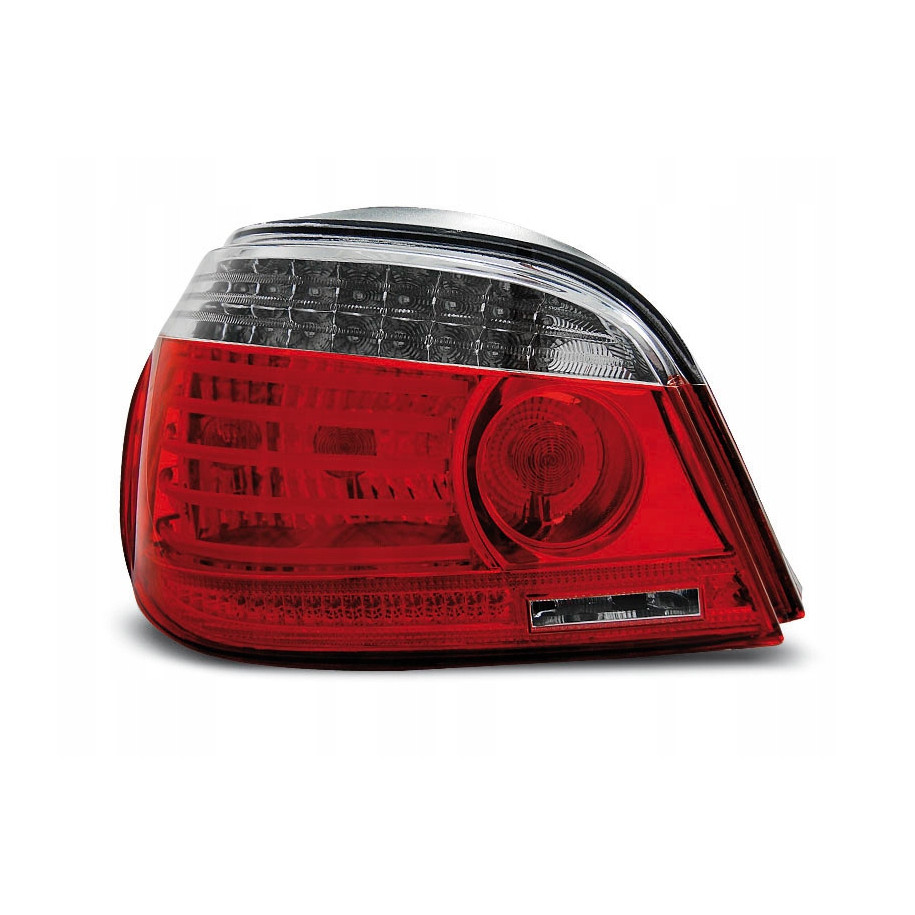 LAMPY TYLNE DIODOWE BMW E60 SEDAN 03-07 RED WHITE LED DEPO