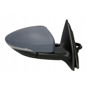 LUSTERKO VW PASSAT B7 10-15 PRAWE ELEKTRYCZNE OGRZEWANE MIGACZ DO MALOWANIA