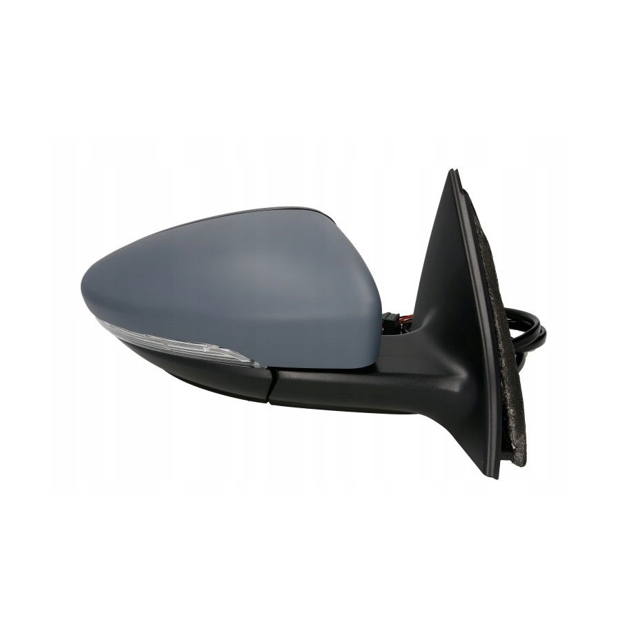 LUSTERKO VW PASSAT B7 10-15 PRAWE ELEKTRYCZNE OGRZEWANE MIGACZ DO MALOWANIA