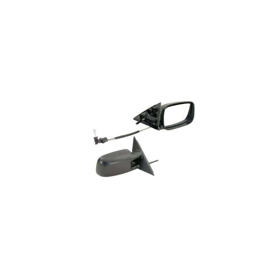 LUSTERKO VW PASSAT B3 B4 88-96 PRAWE MECHANICZNE CZARNE