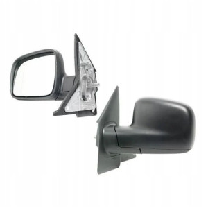 LUSTERKO VW TRANSPORTER T5 MULTIVAN 03-09 LEWE MANUALNE CZARNE