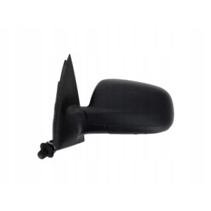 LUSTERKO VW LUPO 01-02 LEWE DUŻE MECHANICZNE CZARNE