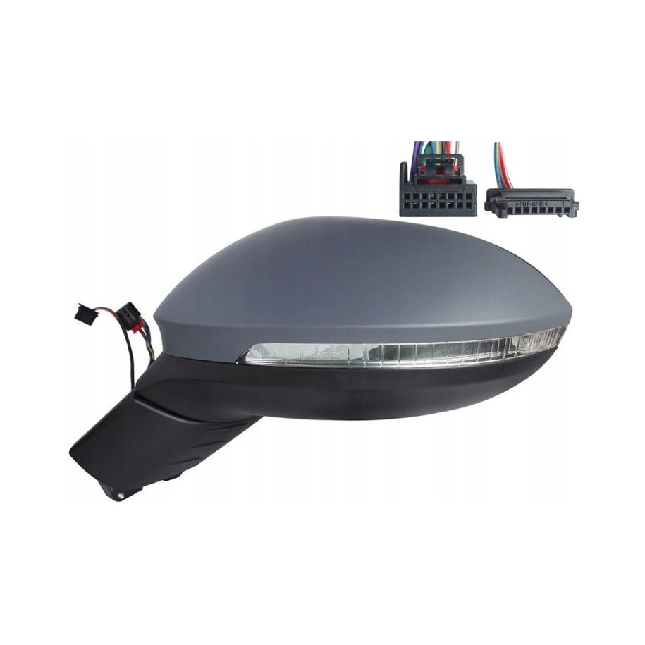 LUSTERKO VW ID 3 19- LEWE SKŁADANE ELEKTRYCZNIE LAMPKA MIGACZ LINE ASSIST