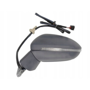 LUSTERKO VW GOLF SPORTSVAN 14- LEWE SKŁADANE ELEKTRYCZNIE LAMPKA