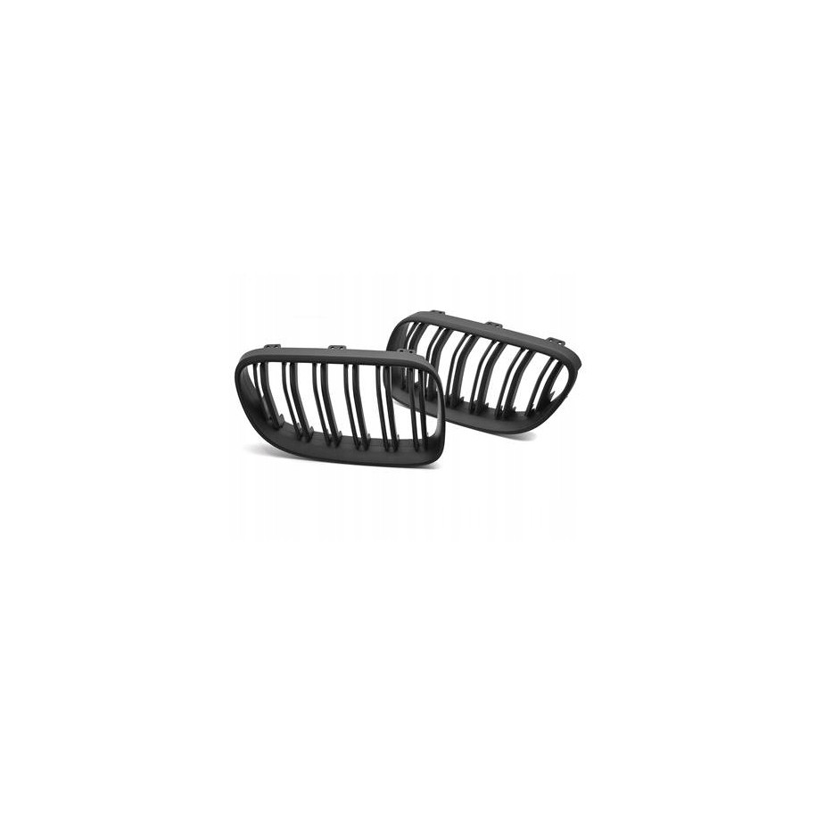 ATRAPA GRILL NERKI BMW E92 / E93 LCI 10-13 SPORT MATT BLACK DOUBLE BAR