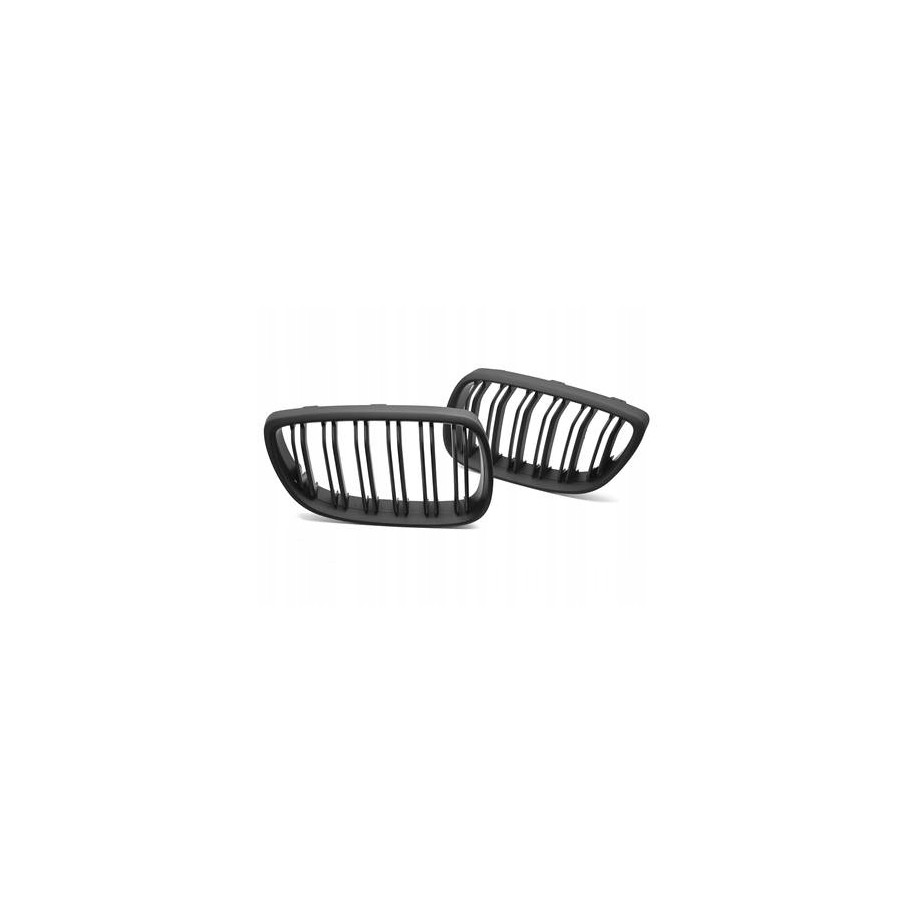 ATRAPA GRILL NERKI BMW E92 / E93 06-10 SPORT BLACK MATT DOUBLE BAR