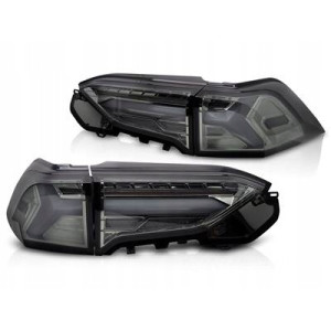LAMPY TYLNE DIODOWE TOYOTA RAV4 19- LED BAR SMOKE DTS