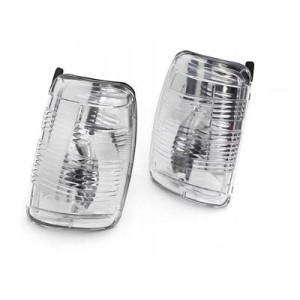 KIERUNKOWSKAZY BOCZNE MIGACZE W LUSTERKA FORD TRANSIT 13- CLEAR