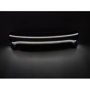 ATRAPA GRILL DODGE CHARGER 14-23 BLACK MATT LED + WELCOME LIGHT