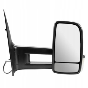 LUSTERKO VW CRAFTER SPRINTER 05-17 PRAWE MIGACZ CZARNE ELEKTRYCZNE DŁUGIE