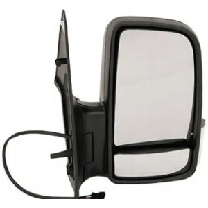 LUSTERKO VW CRAFTER SPRINTER 05-09 PRAWE MIGACZ CZARNE ELEKTRYCZNE OGRZEW