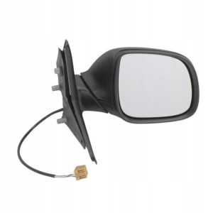 LUSTERKO VW T6 15- PRAWE CZARNE ELEKTRYCZNE OGRZEWANE BEZ ANTENY