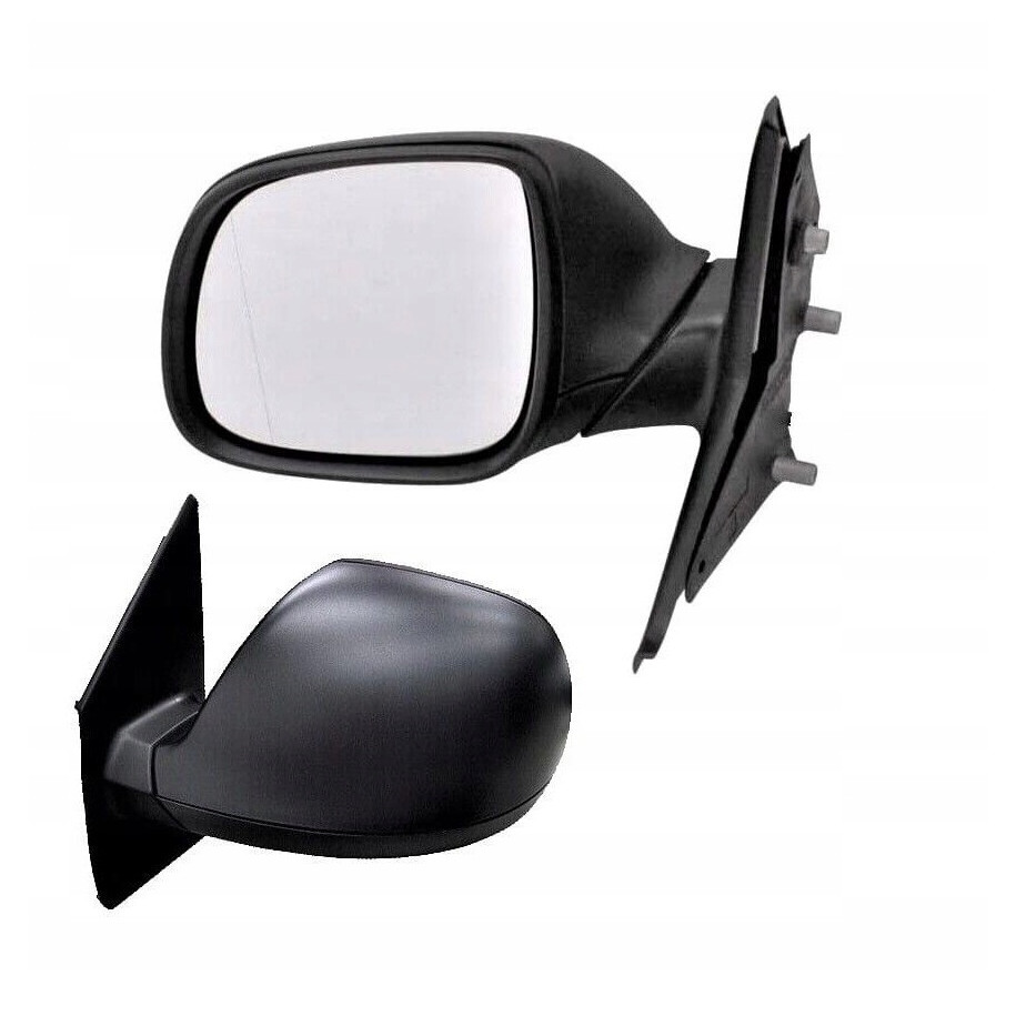 LUSTERKO VW T6 15- LEWE CZARNE MANUALNE BEZ ANTENY