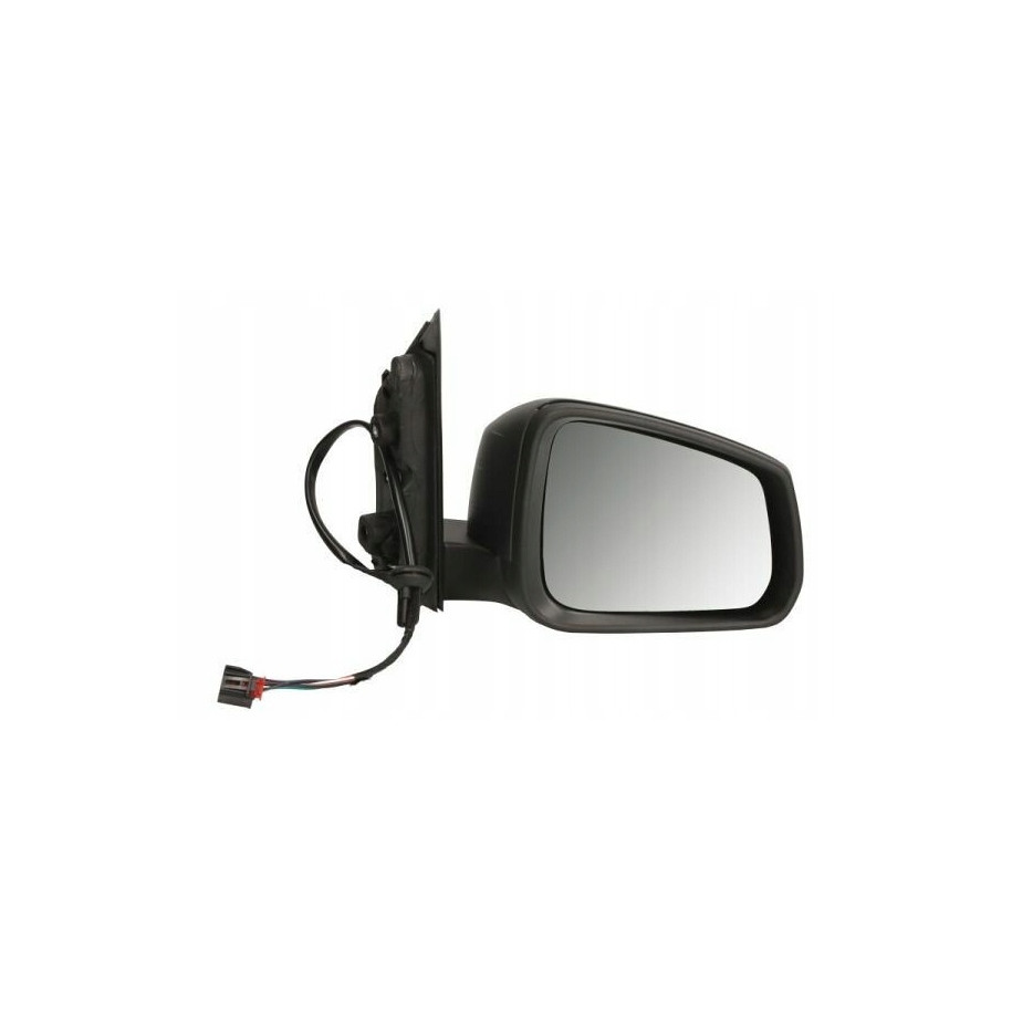 LUSTERKO VW CADDY IV 20- PRAWE CZARNE SKŁADANE ELEKTRYCZNIE OGRZEWANE